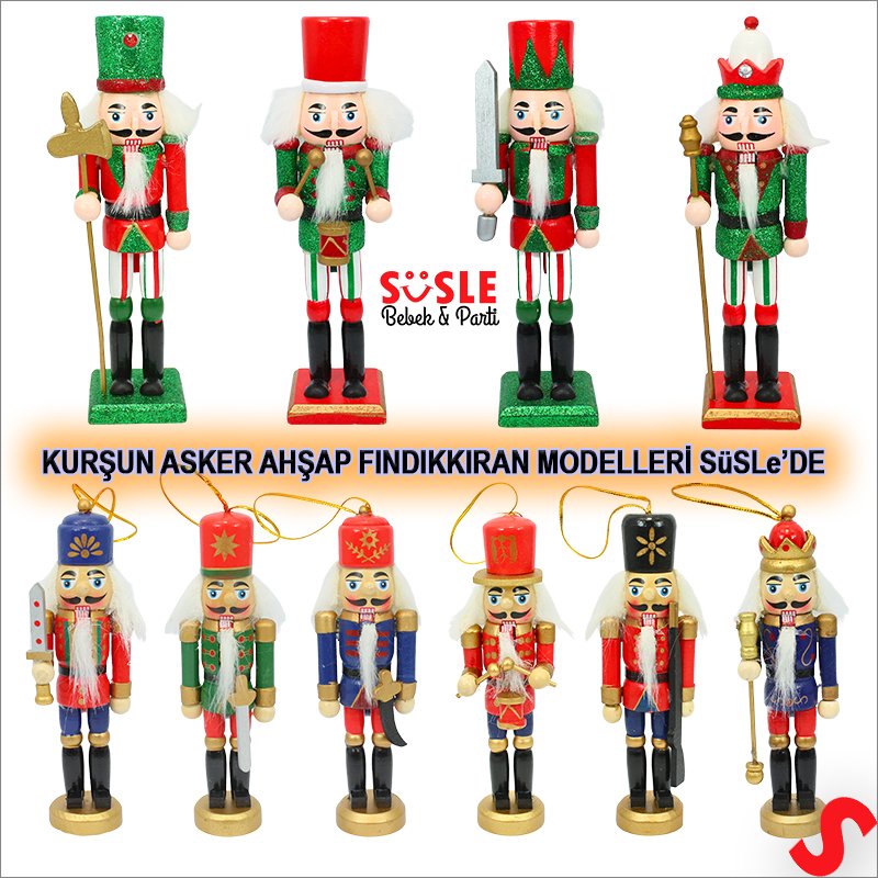 Ahşap Kurşun Asker Fındıkkıran Modelleri SüSLe'de